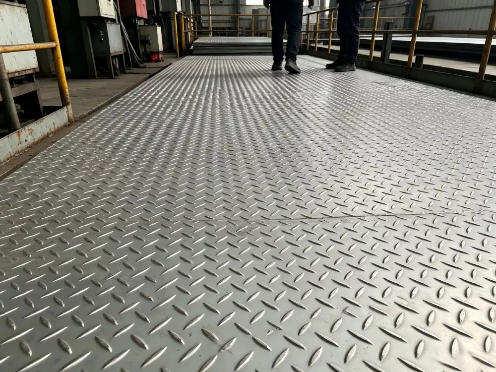 Anti-Slip Hot Dip Galvanized Diamond Plate